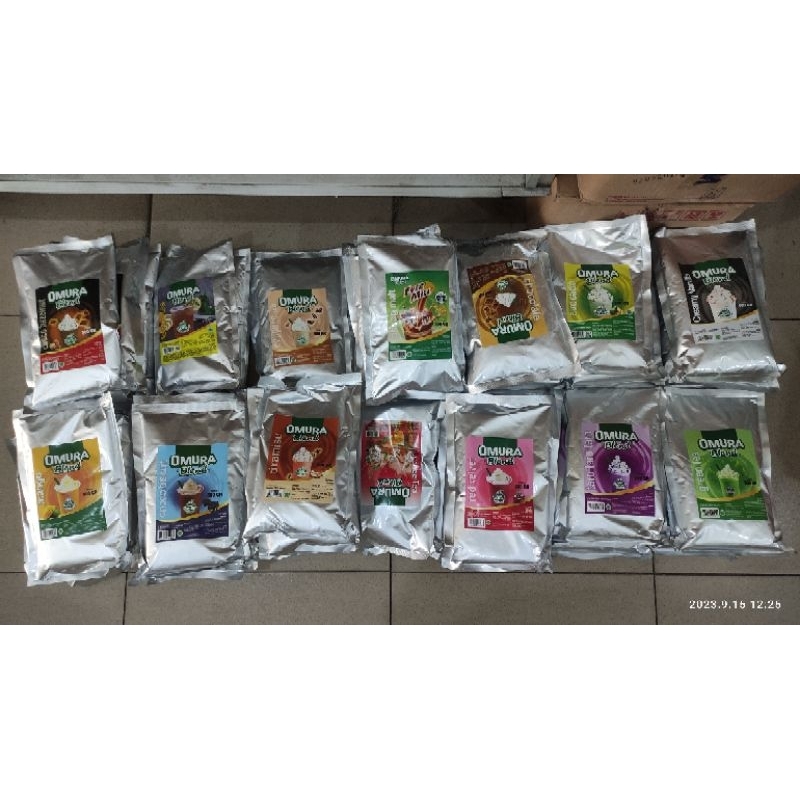

Omura blend powder drink 500gr / bubuk minuman / serbuk minuman rasa / bubuk rasa