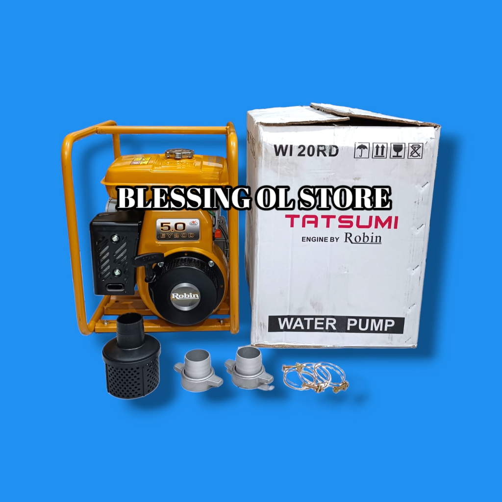 Gasoline Waterpump Alkon Robin / Pompa Air Irigasi Tatsumi by Robin