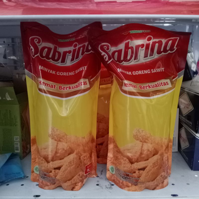 

Minyak Goreng Sawit Sabrina 1L