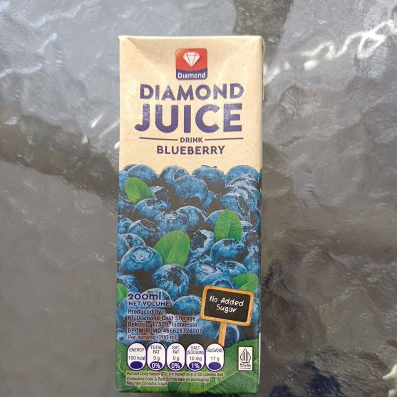 

DIAMOND Jus Rasa BLUEBERRY 200 ml