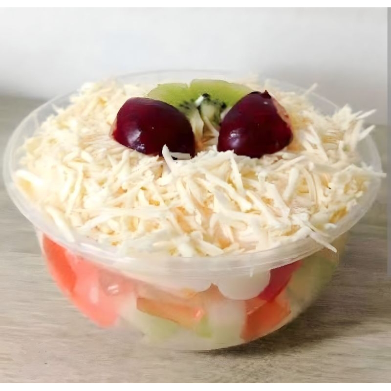 

Salad buah full keju 200 ml