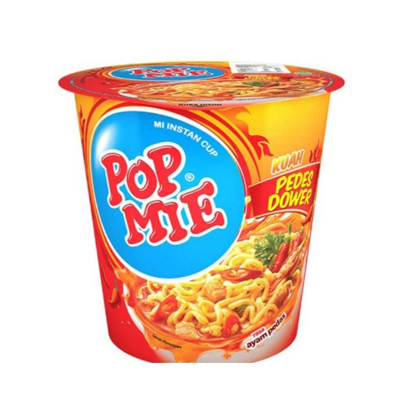 

Pop Mie Mie Instan Cup Kuah Pedas