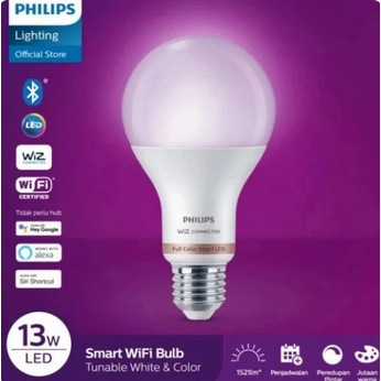 Philips Smart Wifi LED Bohlam 13 Watt Warm White