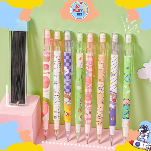 

[PLAY.123] Pensil Mekanik Motif Kartun Lucu Untuk Menulis / Menggambar