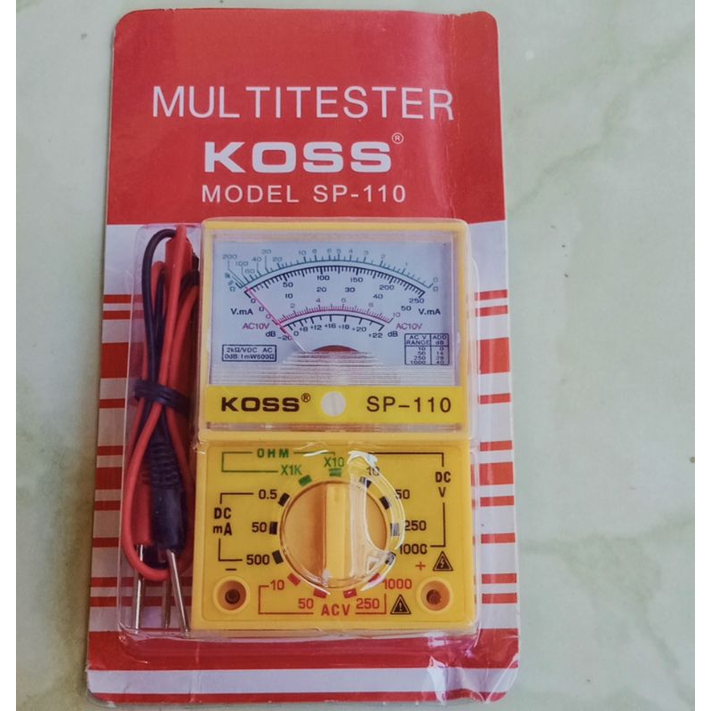 MULTYMETER ANALOG AVOMETER ANALOG