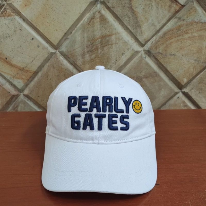 TOPI SIMPLE PEARLY GATES SIZE DEWASA | PEARLY GATES SIMPLE CAP PRELOVED PL SECOND