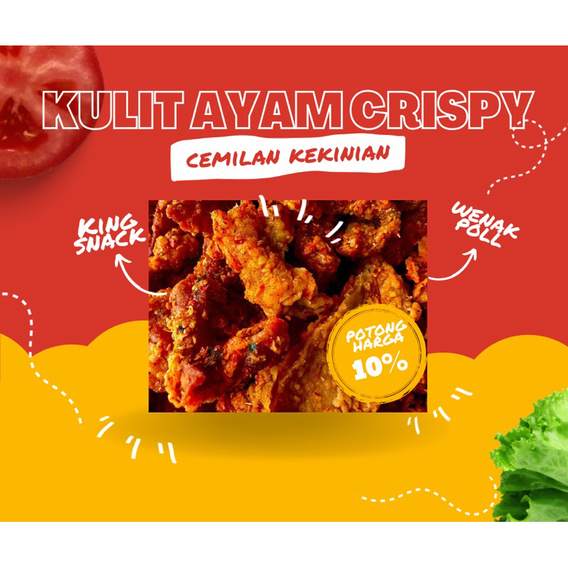 

KULIT AYAM CRISPY PEDAS DAUN JERUK