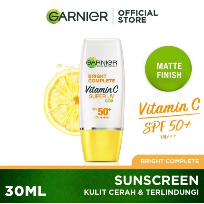 Garnier sunscreen matte 30ml