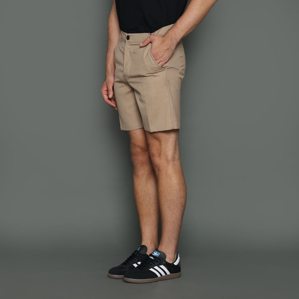 CELANA PENDEK FELLAS TROPICAL BEIGI