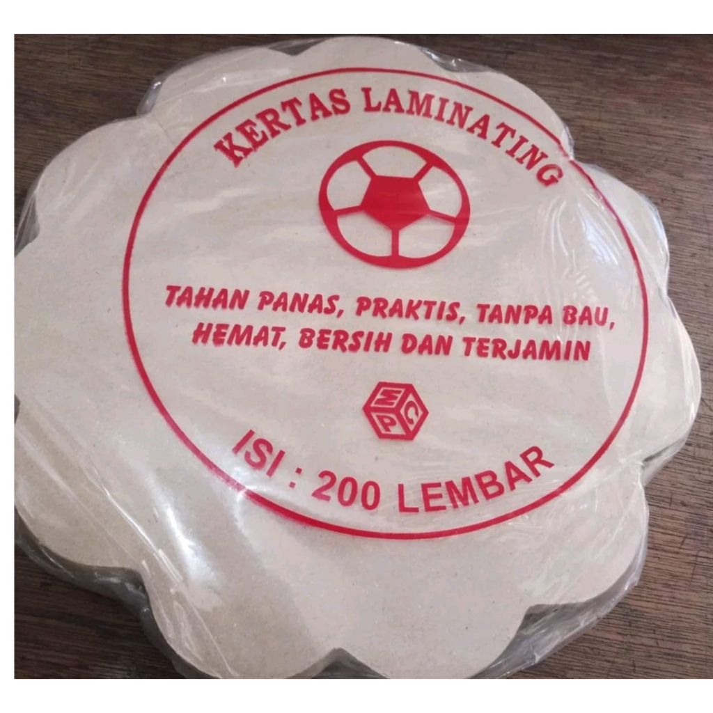 kertas bungkus nasi model bunga isi 200 lembar