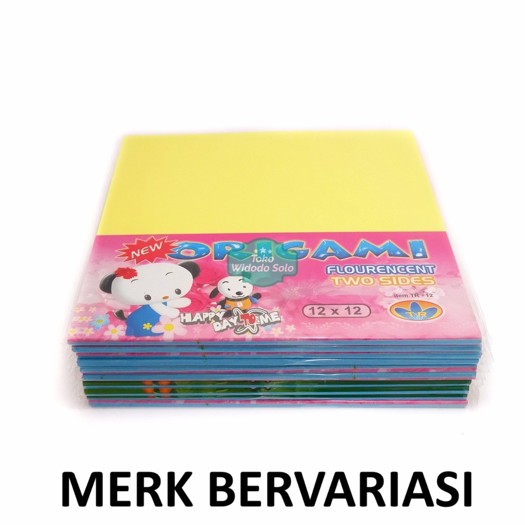 

Kertas Lipat Fancy Bolak Balik 12x12cm Origami Paper - 10 Pack