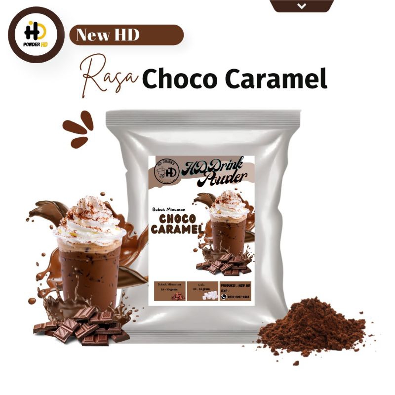 

Bubuk Minuman Rasa CHOCO CARAMEL | Plain (tanpa gula)