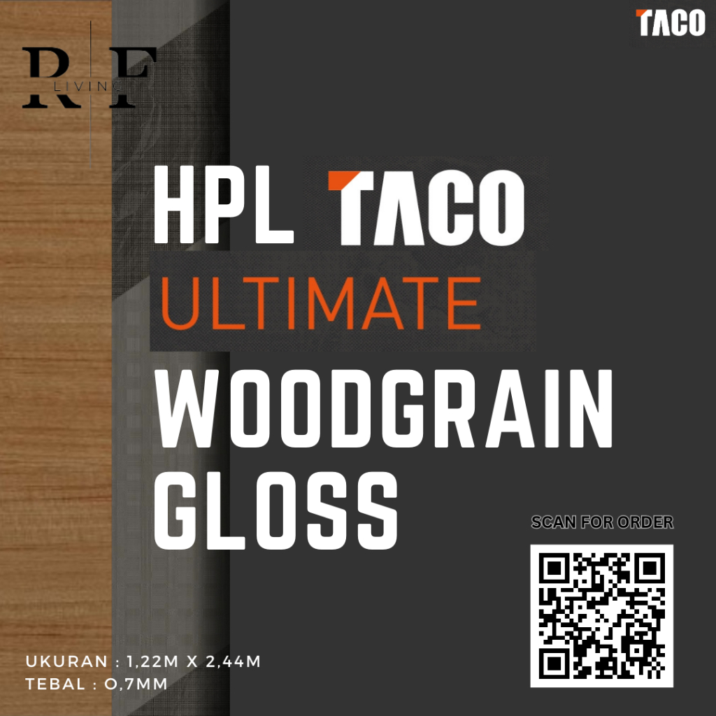 HPL TACO ULTIMATE WOODGRAIN GLOSS