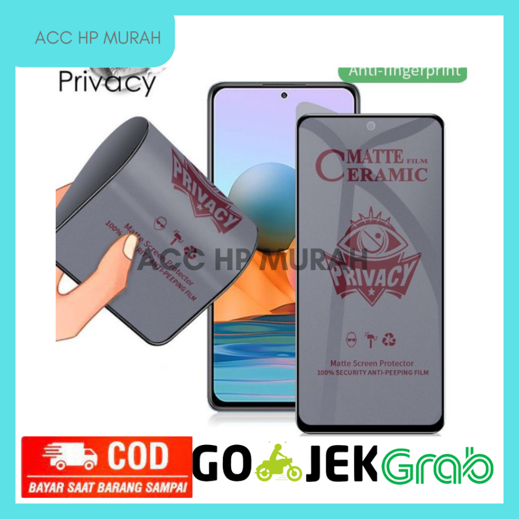 ANTI GORES MATTE CERAMIC TYPE VIVO Y01 Y02 Y100 Y11 Y12 Y15 Y16 Y17 Y17S Y18 Y19 Y12S Y15S Y20 Y20S 