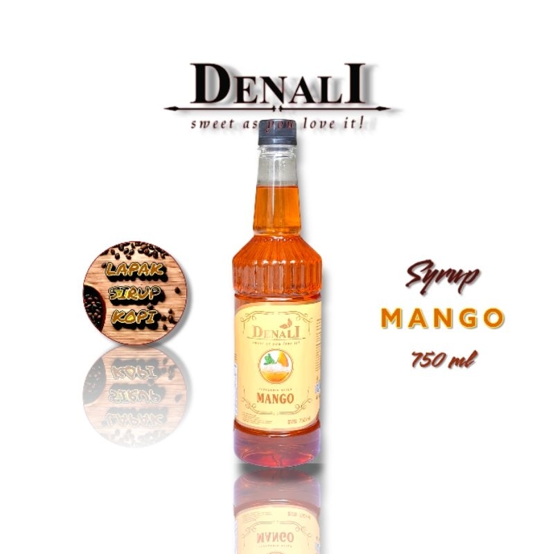 

Denali - Mango syrup 750ml - sirup minuman rasa mangga