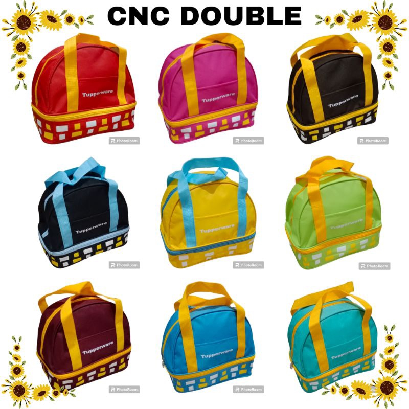 Tas Bekal Tupperware Makanan CNC Double