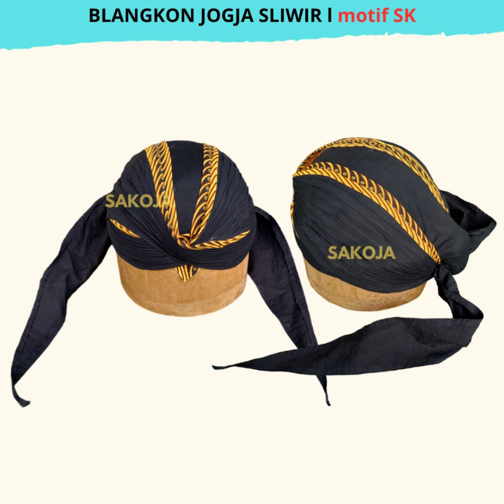 blangkon lipat samurai sliwir blangkon jogja dewasa