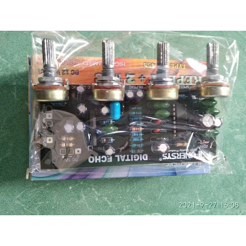 kit super digital echo 2 mic tunersys