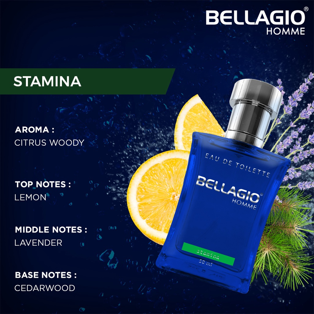 Bellagio parfum pria stamina EDT