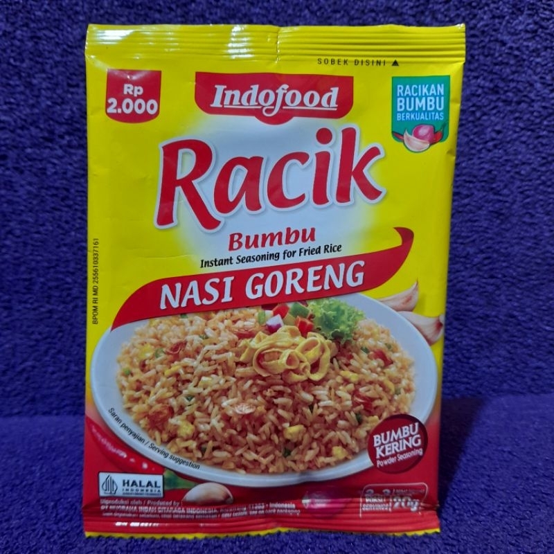 

RACIK BUMBU NASI GORENG 20 GRAM / INDOFOOD BUMBU RACIK / BUMBU RACIK