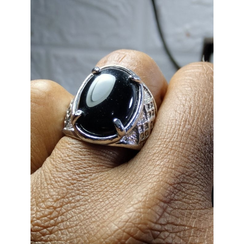 batu cincin akik kecubung tanduk