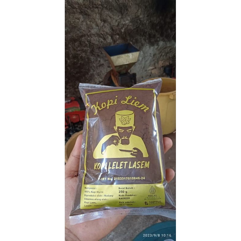 

KOPI LELET LASEM 250grm