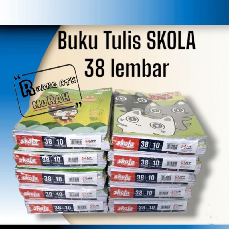 

Buku Tulis SKOLA 38 lembar