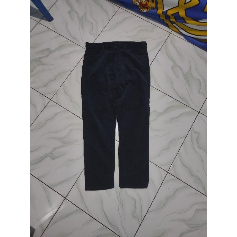 Preloved Celana Corduroy Uniqlo Jeans Second Original