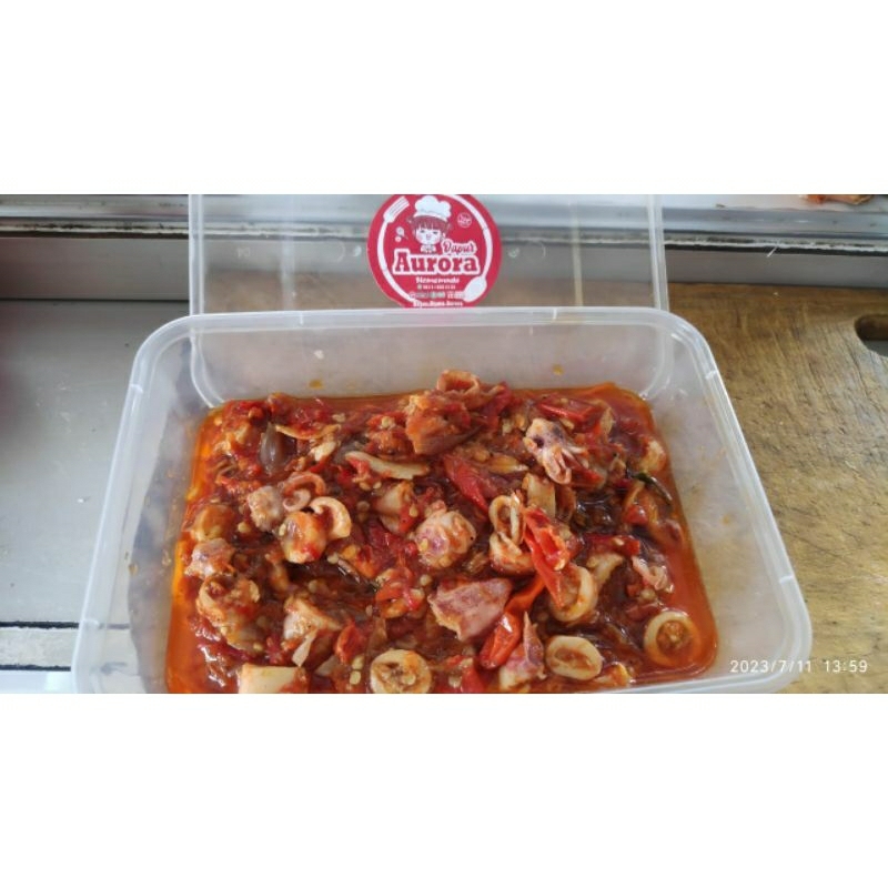 

Cumi Asin Sambal Merah by Aurora Kitchen