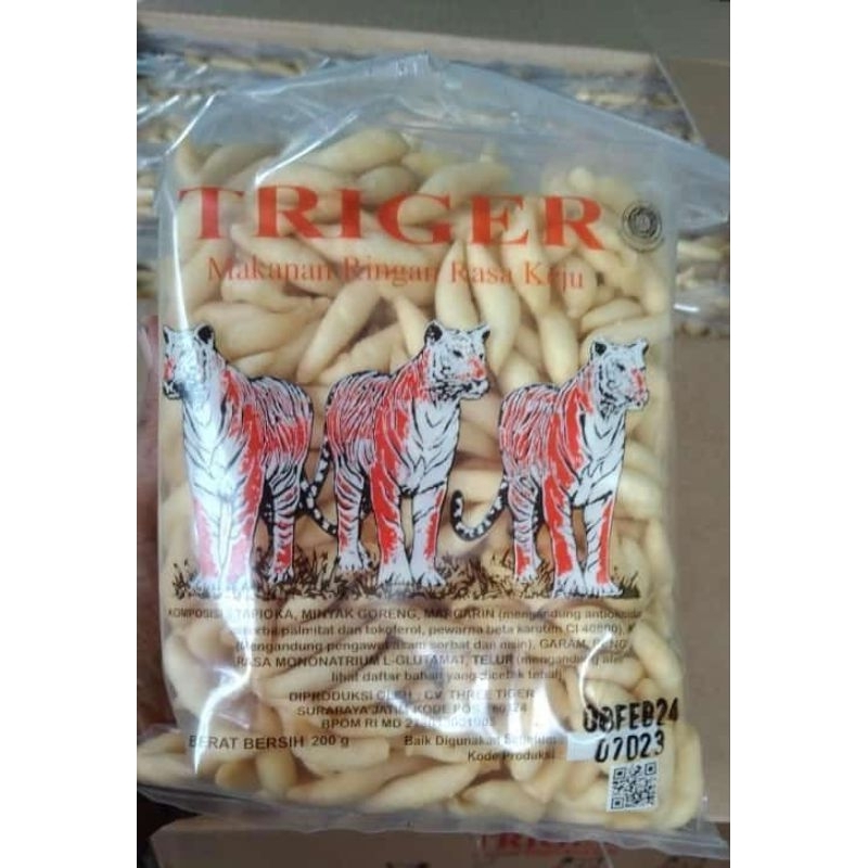 

Triger / Snack Kuku Macan / Jajan Bolot / Telir Gabus (200gr)