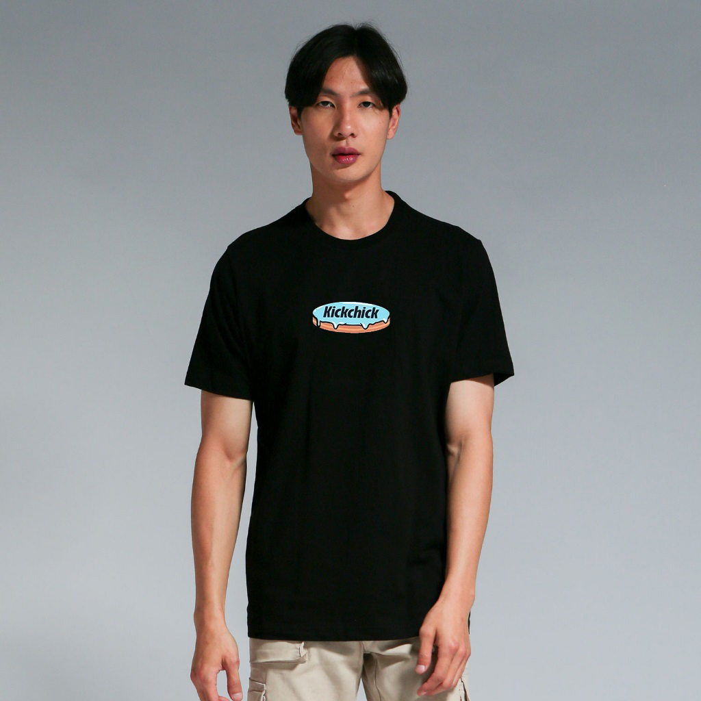 Kickchick T-shirt | Black Donuts | Black | t shirt pria | t shirt pria distro | t shirt oversize | t