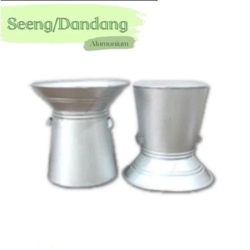 Seeng Alumunium Tempat Dandang Kuno Panci Seeng Alumunium
