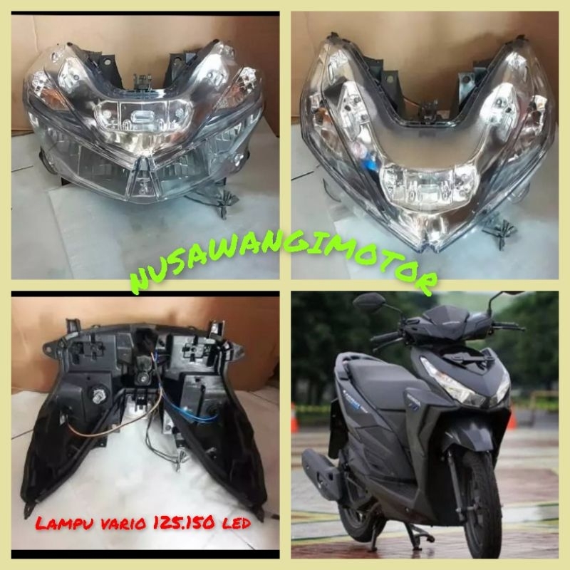 LAMPU DEPAN/ REFLEKTOR VARIO 125.150 LED.THN.2016..