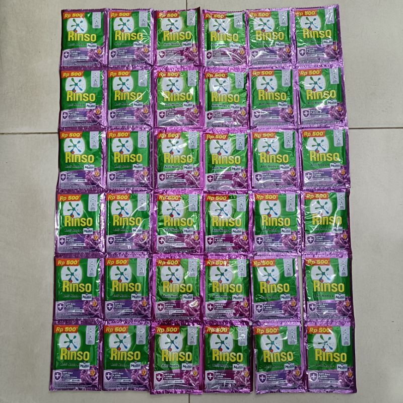 RINSO RENCENG isi 36 x 18ml perfume essence