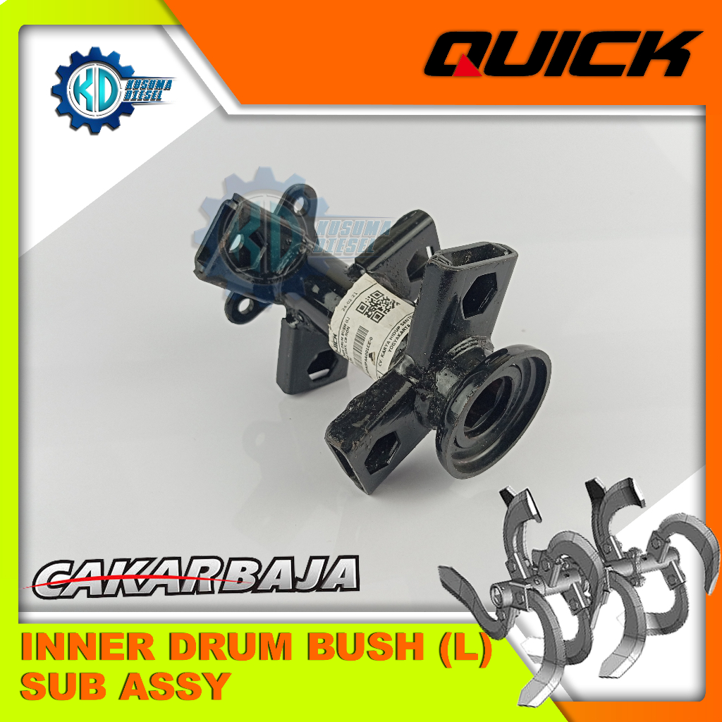 INNER DRUM BUSH (L) SUB ASSY, CB NON RTH - AS ROTARY BLADE S CAKAR BAJA - BAGIAN DALAM - KIRI - SPAR