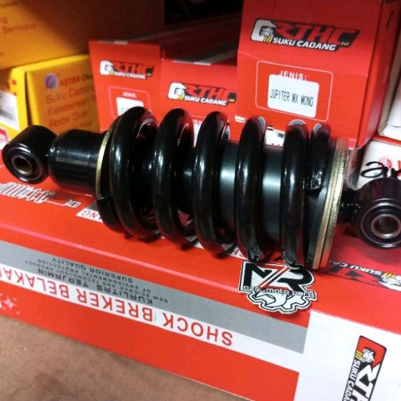 MONO SHOCK JUPITER MX 135//SHOCK BELAKANG YAMAHA JUPITER MX 135 LAMA/NEW HITAM RTHC