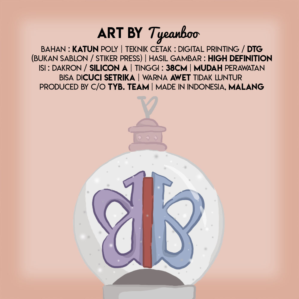 Tyeanboo Boneka Lightstick Kpop Viviz - Na.V