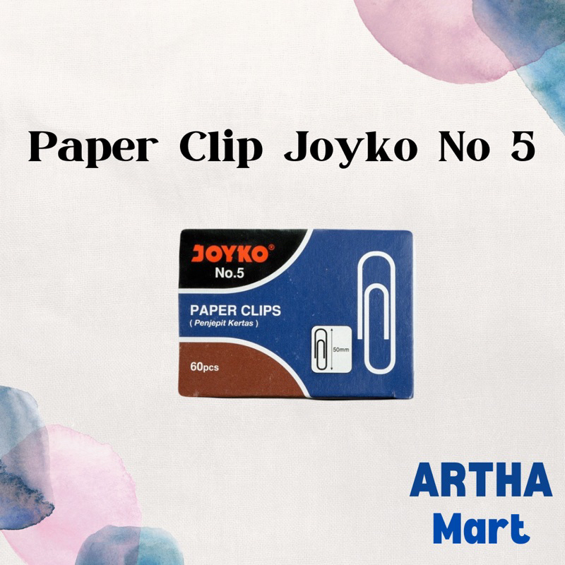 

JOYKO - Paper Clip Klip Penjepit Kertas No 5 - Pack