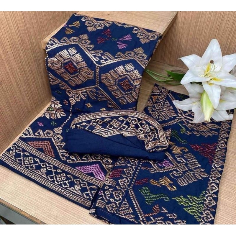 KAMEN COUPLE BORDIR PREMIUM // KAMEN SONGKET COUPLE