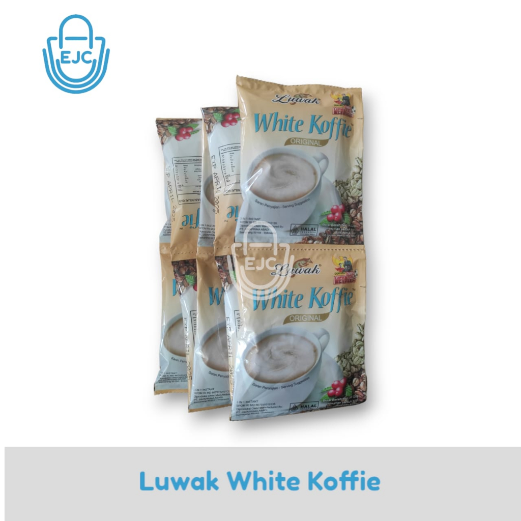 

KOPI LUWAK WHITE KOFFIE / LUWAK WHITE KOFFIE ORIGINAL RENCENG / LUWAK WHITE KOFFIE ISI 10 SACHET