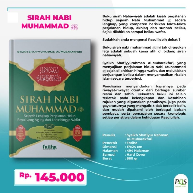 Sirah Nabi Muhammad - Sirah Nabawiyah - Sirah Rasulullah