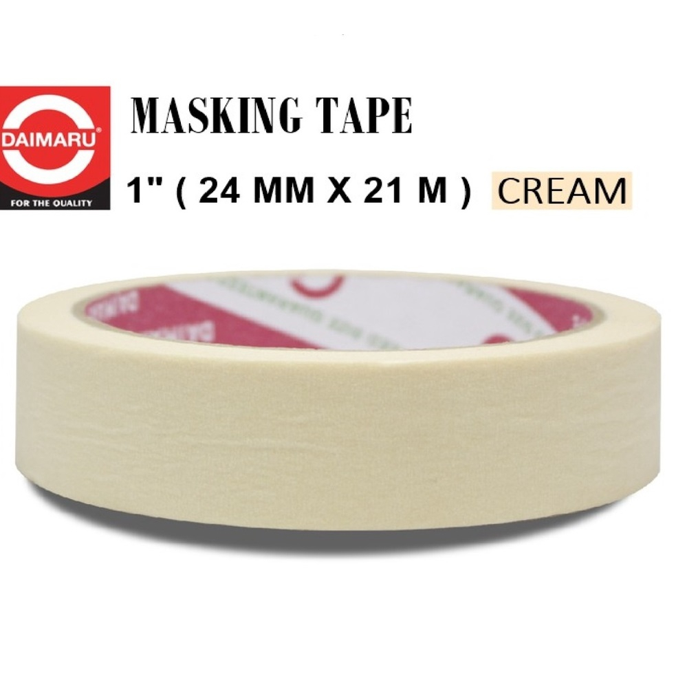 

Daimaru Masking Tape 1 inch ( 24 MM ) - Lakban Kertas (1pcs)