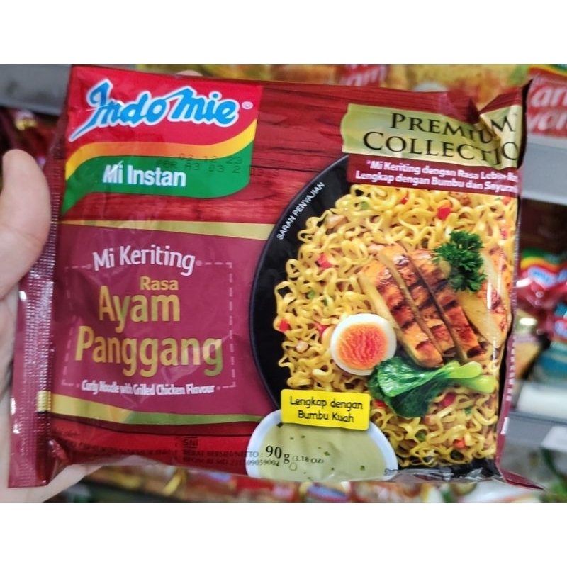 

1 bungkus!! Indomie goreng/indomie kuah/mie goreng/mie kuah/ayam panggang/mie keriting