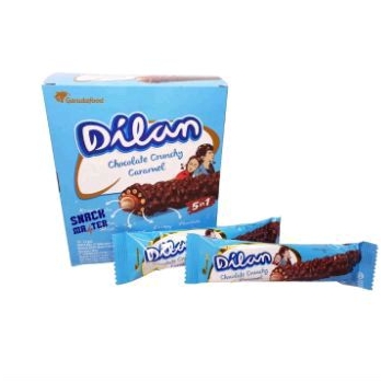 

Dilan Crunchy Choco Caramel 1BOX isi 12