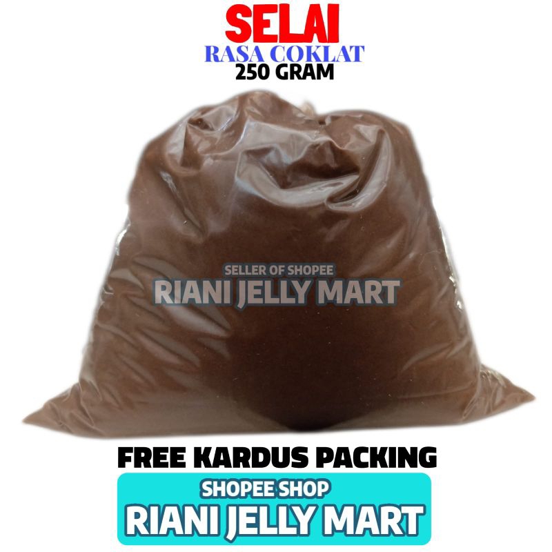 

Selai Coklat Aneka Merk 250 Gram Repack