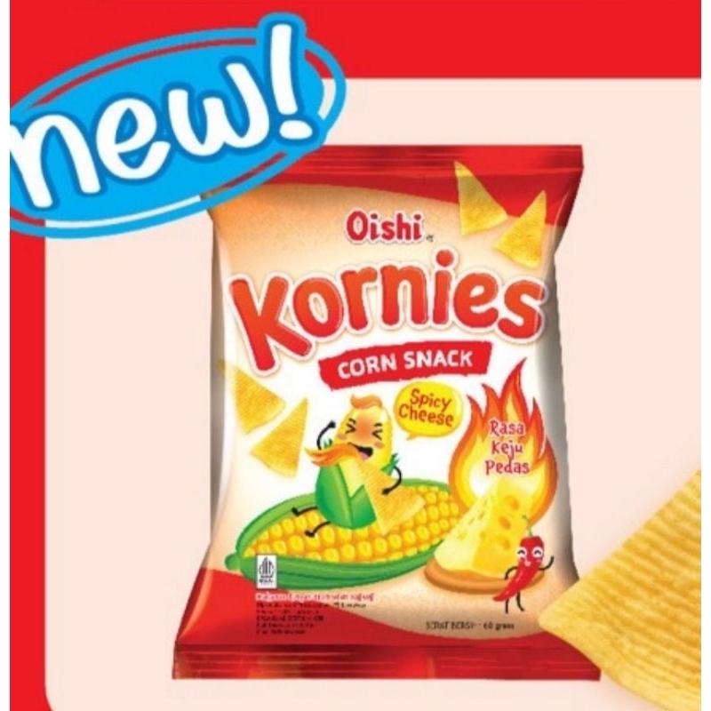 

oishi kornies rasa keju pedas 60gr