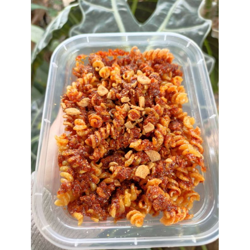 

Makaroni Spiral/Untir-Untir Pedas Manis Asin Balado Jagung Manis 250g | Ratu Pedas Snack