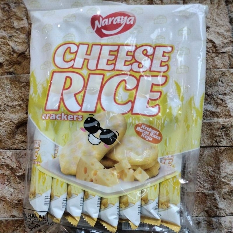 

NARAYA CHEESE RICE CRACKERS 96 GRAM