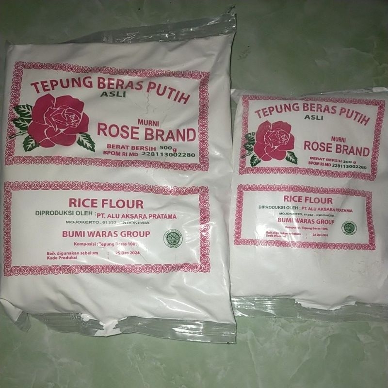 

tepung beras rose brand