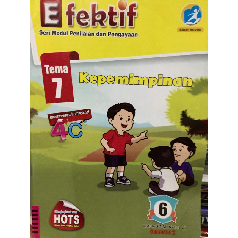 LKS EFEKTIF SD KELAS 6 SEMESTER 2 TEMA 7 KEPEMIMPINAN K13 ESISI REVISI